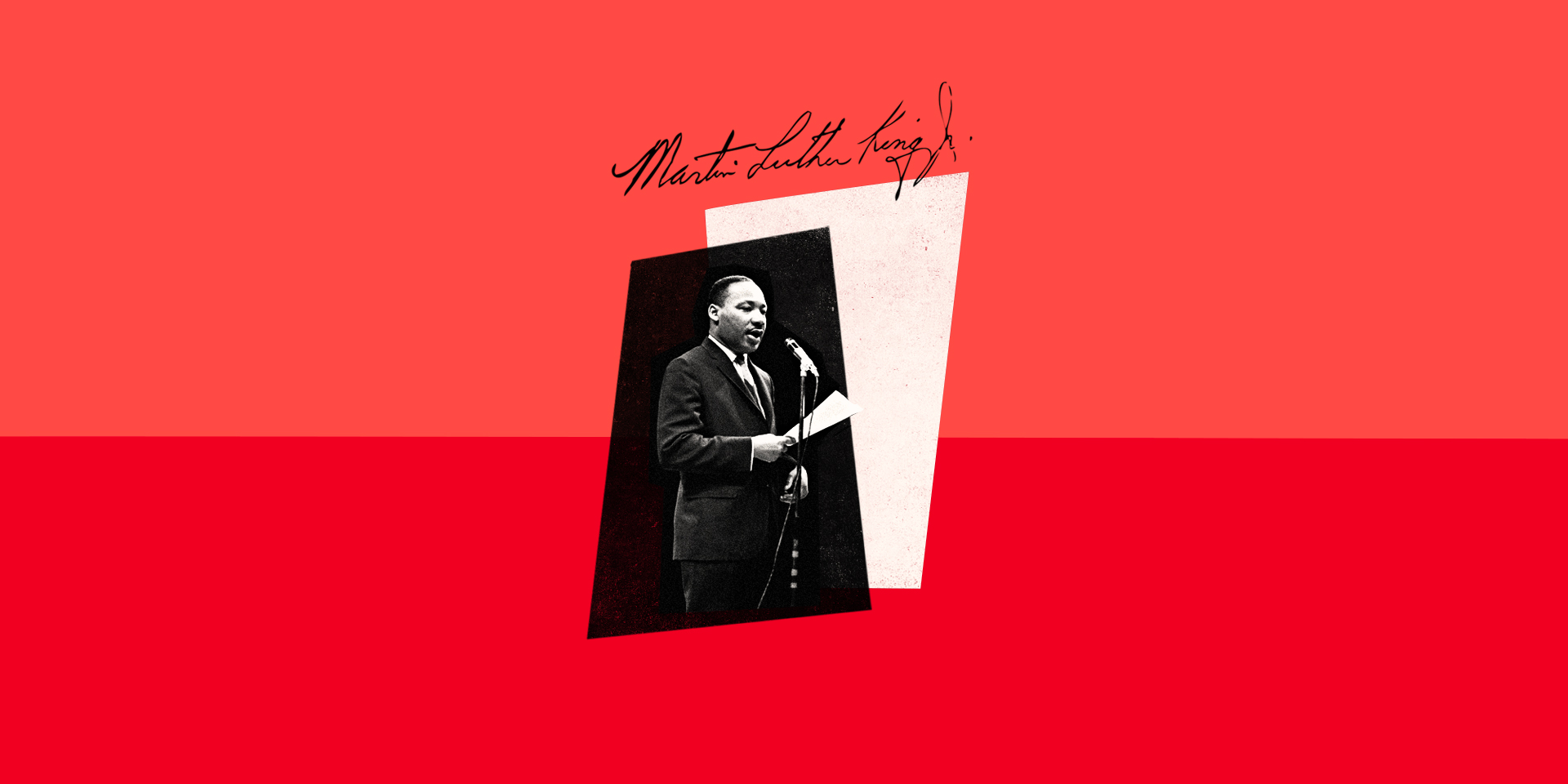 Illustration de Martin Luther King