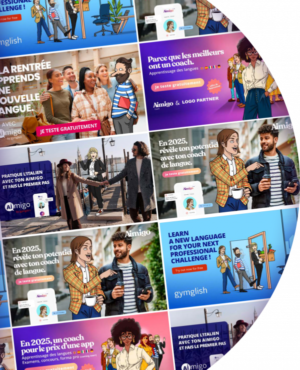 Aimigo Coach characters