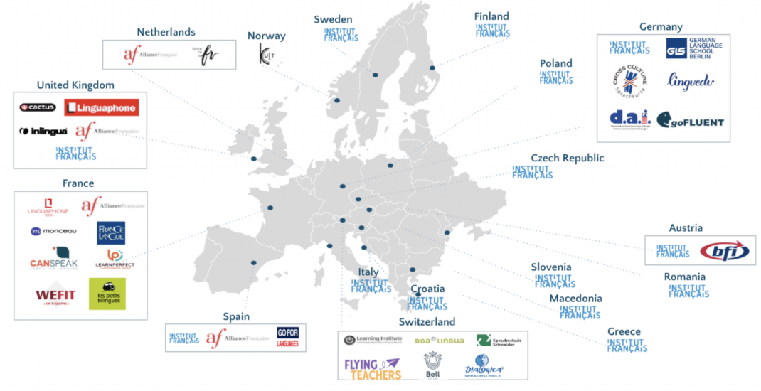 Aimigo Coach partners in Europe