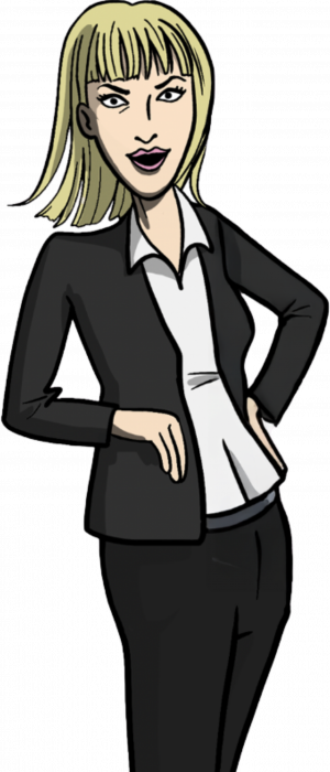 Anna Baldoria standing