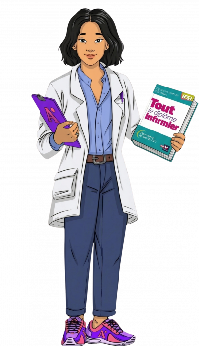 Clara Duong standing with DEI book