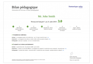 Diplôme Frantastique