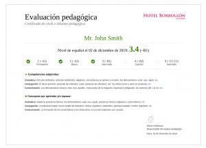 Pedagogical Assessment Gymglish