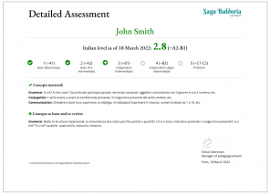 Pedagogical Assessment Gymglish