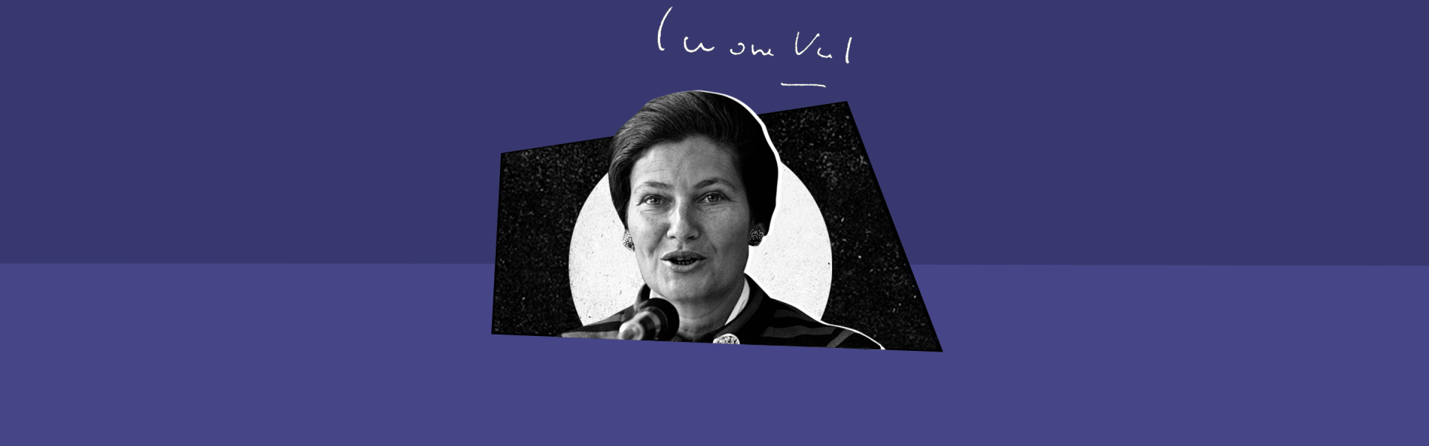 Illustration de Simone Veil
